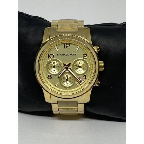 Michael Kors Runway MK5660 Womens Stainless Steel Analog Dial Quartz Watch MP236 - Picture 1 of 12